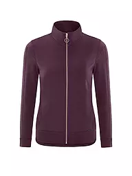 SCHNEIDER SPORTSWEAR | Damen Sweatjacke MALEAW | Rojo oscuro