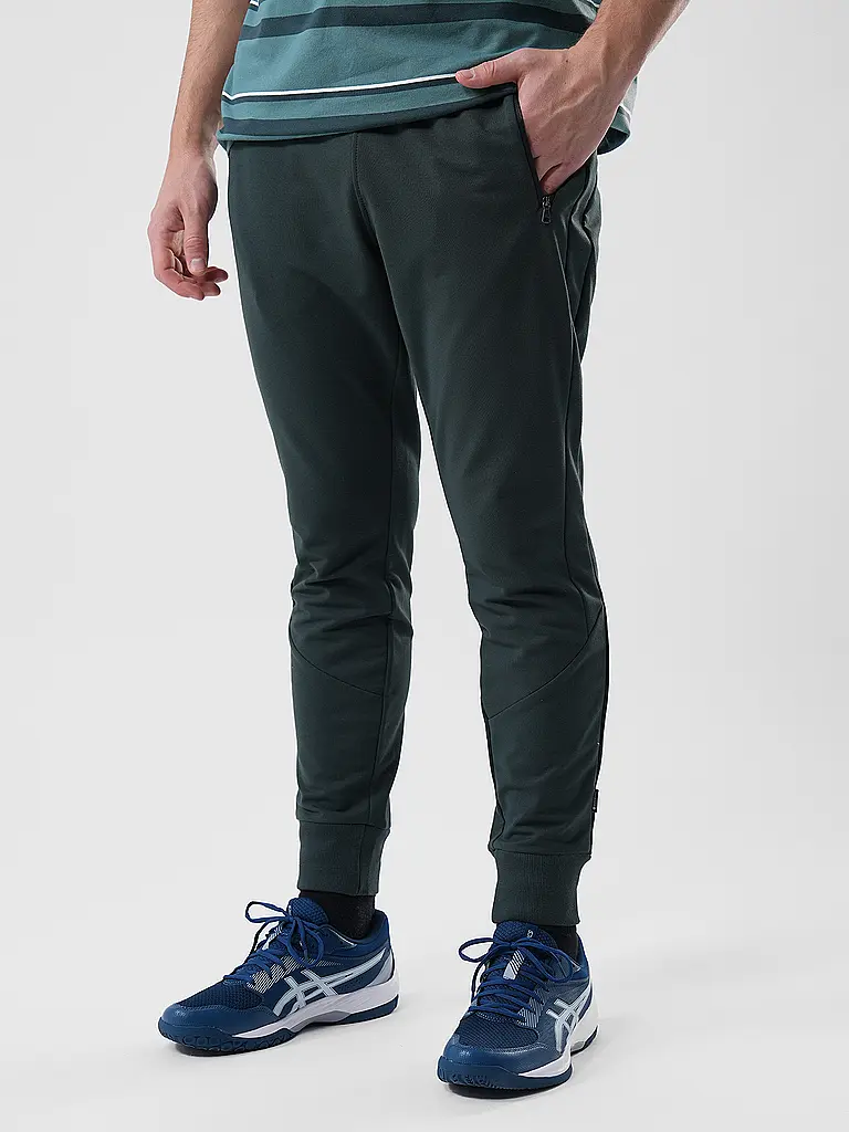 SCHNEIDER SPORTSWEAR | Pantalón de jogging para hombre SHEFFIELDM | Verde oscuro