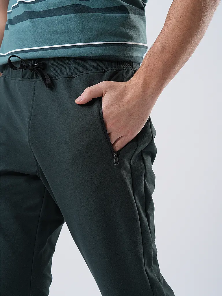 SCHNEIDER SPORTSWEAR | Pantalón de jogging para hombre SHEFFIELDM | Verde oscuro