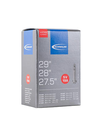 SCHWALBE | Cámara de bicicleta 27.5-29" Extralight