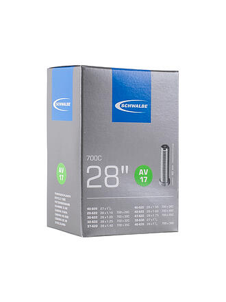 SCHWALBE | Cámara de bicicleta nº 17 AV40 (28"/700C)