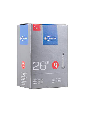 SCHWALBE | Cámara de MTB 26" Extra Light SV14