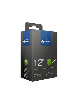 SCHWALBE | Cámara de bicicleta nº 1 AV45° (12")