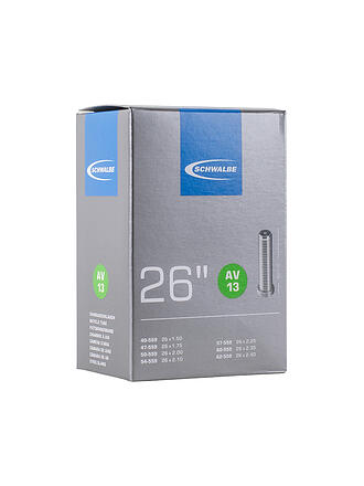 SCHWALBE | Cámara de aire para bicicleta nº 13 AV40 (26")