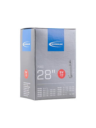 SCHWALBE | Cámara de bicicleta nº 17 SV40 (28"/700C)