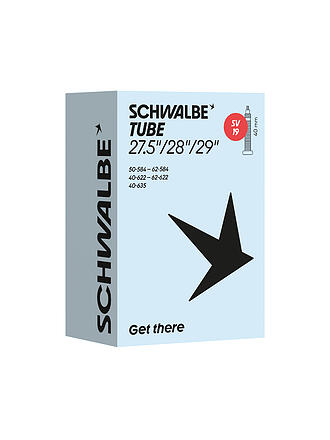 SCHWALBE | Cámara de aire para bicicleta N.º 19 (27.5"/28"/29")