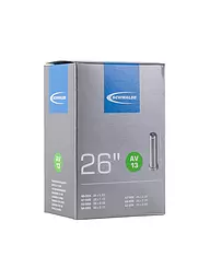 SCHWALBE | Cámara de aire para bicicleta nº 13 AV40 (26") | Negro