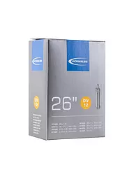 SCHWALBE | Cámara de bicicleta nº 12 DV40 (26"/27,5") | Negro