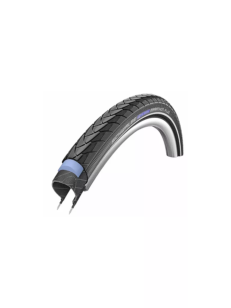 SCHWALBE | Neumático de bicicleta Marathon Plus Performance Line 28 x 1.40 (37-622) | Negro