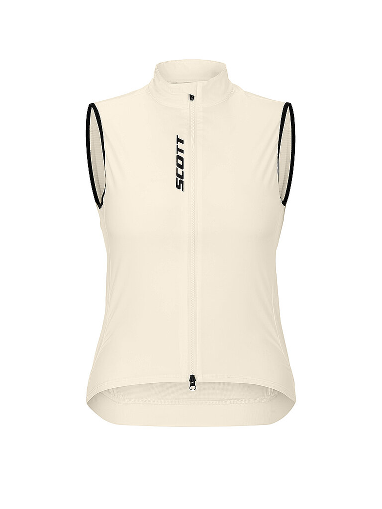 Chaleco de ciclismo para mujer Pro Windbreaker crema L