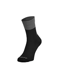 SCOTT | Calcetines de ciclismo para hombre Block Stripe Crew | Negro