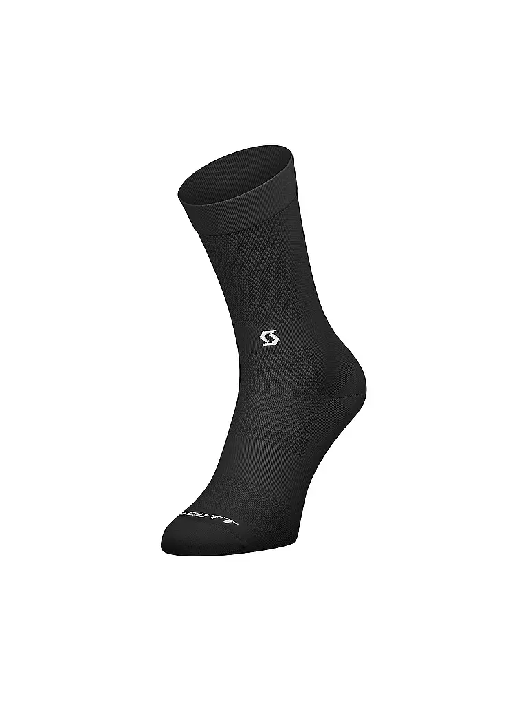 SCOTT | Calcetines de ciclismo para hombre Perf. No Shortcuts Crew | Negro