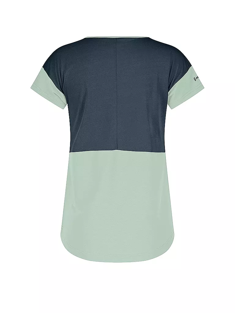 SCOTT | Camiseta de ciclismo para mujer Trail Flow DRI SS | Verde claro