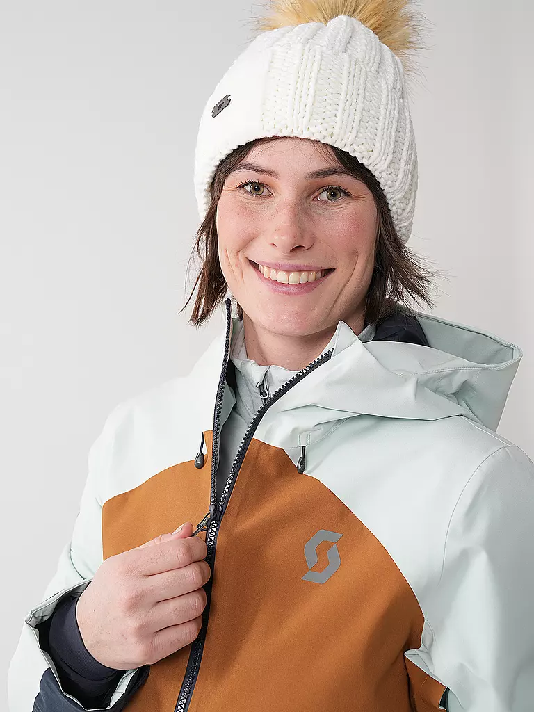 SCOTT | Chaqueta de esquí para mujer Ultimate Dryo 10 | Marrón claro