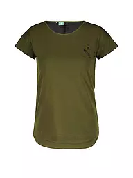 SCOTT | Damen Radshirt Trail Flow DRI SS | Verde oscuro