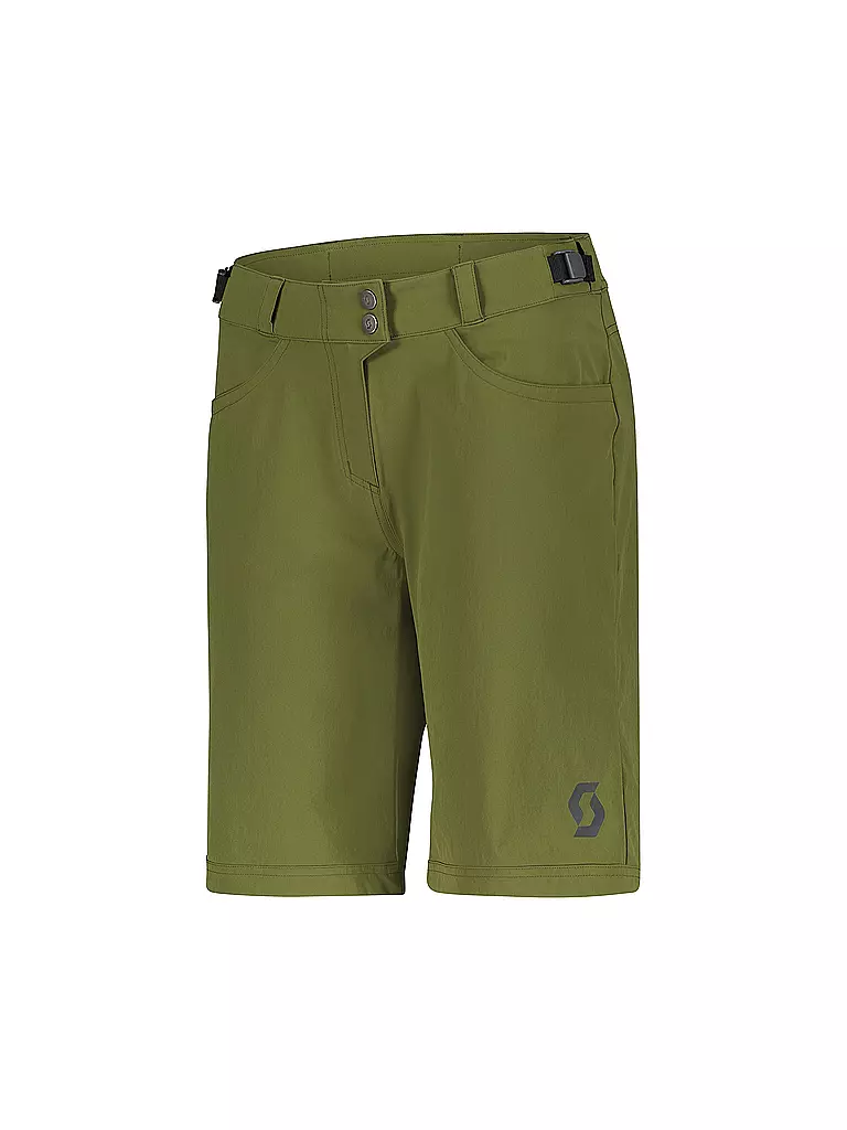 SCOTT | Damen Radshort Trail Flow | Verde oscuro