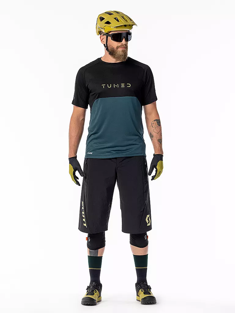 SCOTT | Herren Radshirt  Trail Tuned SS | Negro