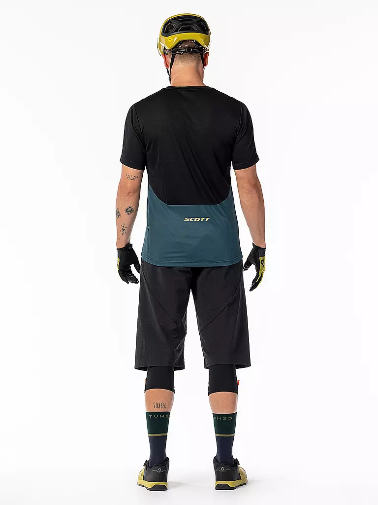 SCOTT | Herren Radshirt  Trail Tuned SS | Negro