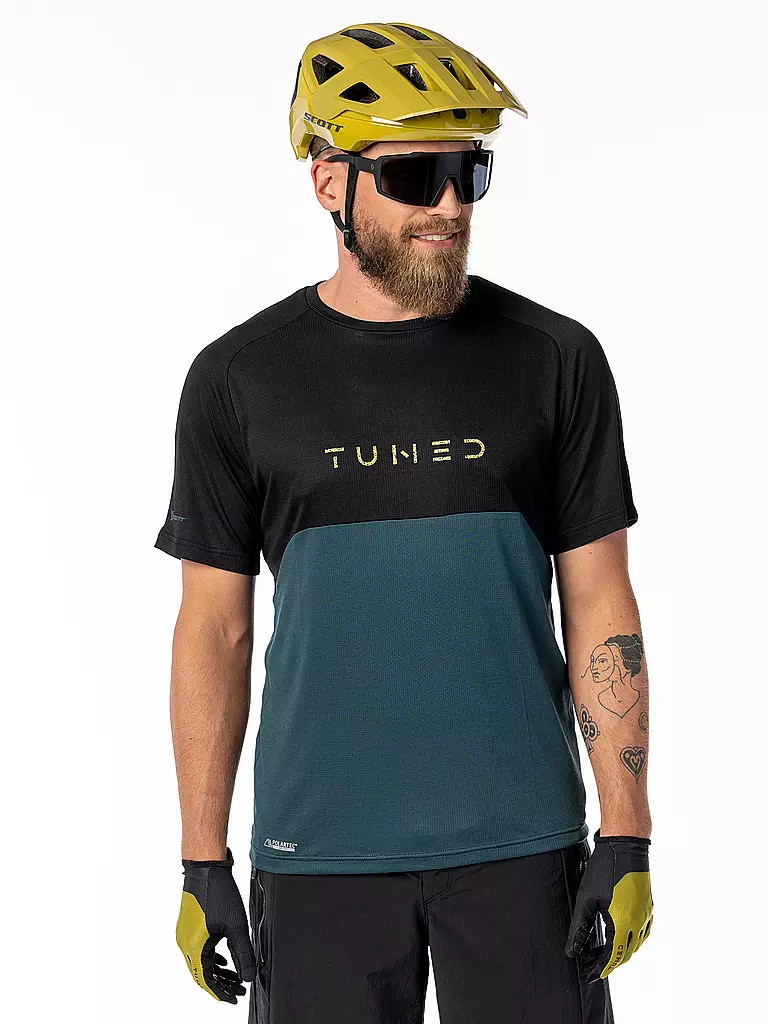 SCOTT | Herren Radshirt  Trail Tuned SS | Negro