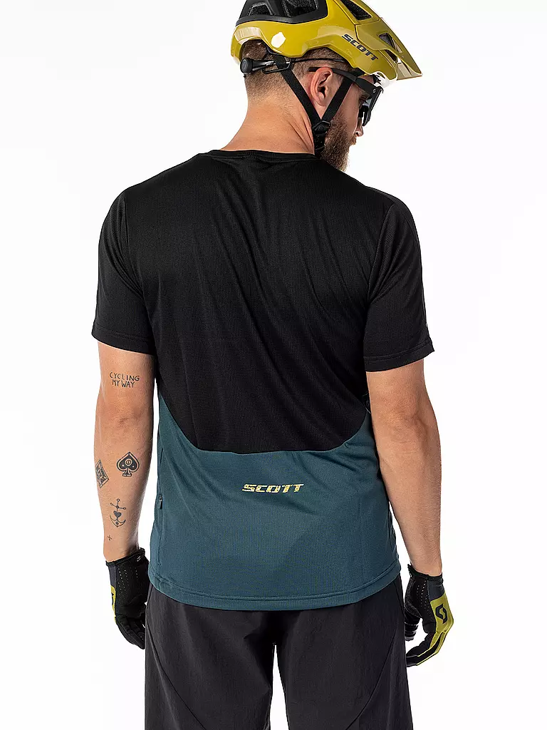 SCOTT | Herren Radshirt  Trail Tuned SS | Negro