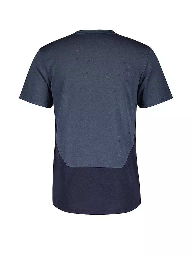 SCOTT | Herren Radshirt Trail Flow DRI SS | Azul oscuro