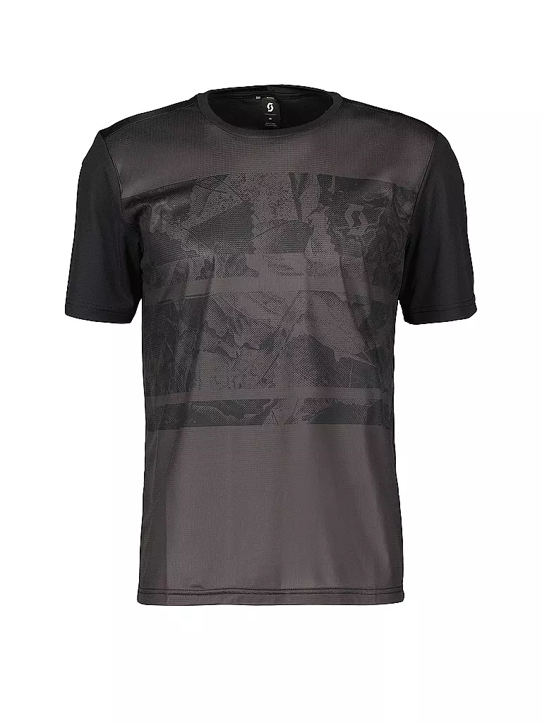 SCOTT | Herren Radshirt Trail Flow SS | Negro