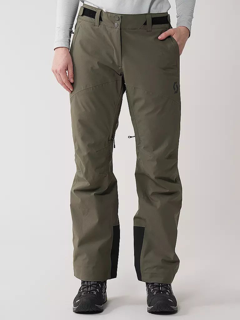 SCOTT | Pantalón de esquí para mujer Ultimate Dryo 10 | Oliva