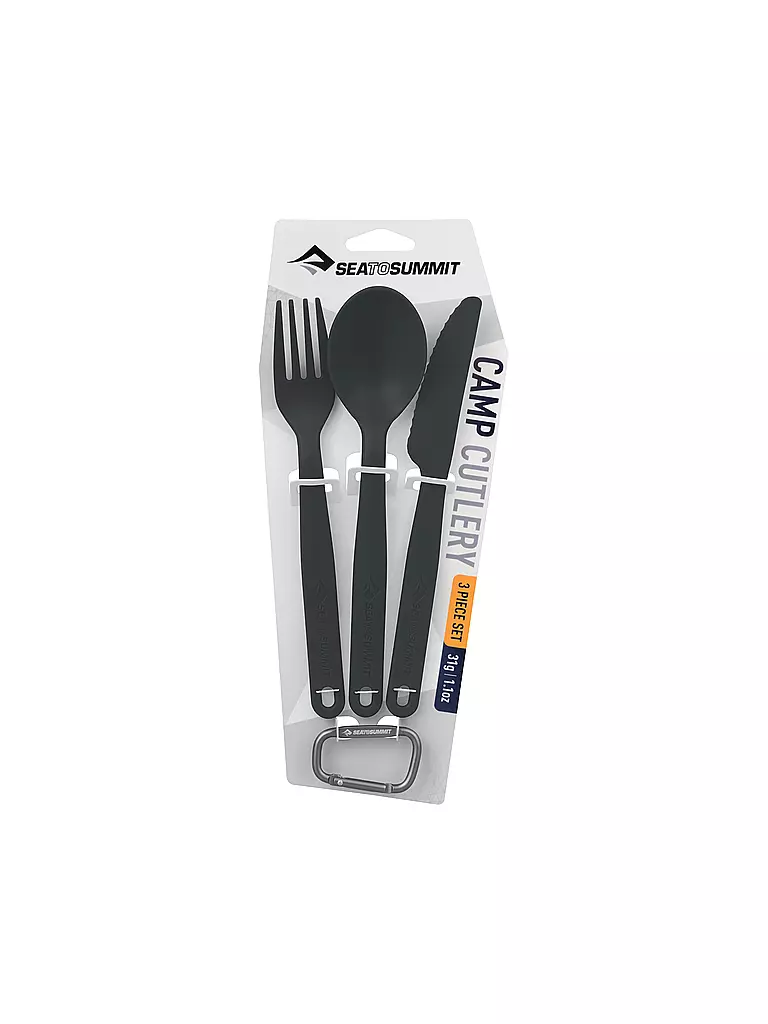 SEA TO SUMMIT | Juego de cubiertos de camping Camp Cutlery | Gris