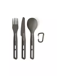 SEA TO SUMMIT | Juego de cubiertos de camping Frontier Cutlery de 3 piezas | Gris