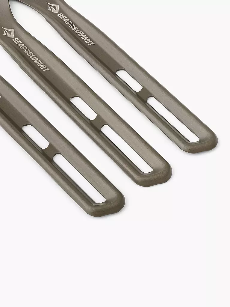 SEA TO SUMMIT | Juego de cubiertos de camping Frontier Cutlery de 3 piezas | 