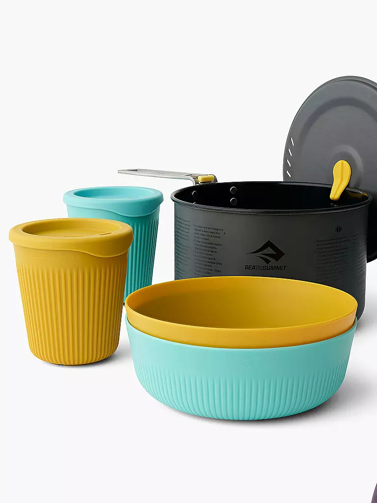 SEA TO SUMMIT | Juego de vajilla de camping Frontier de 5 piezas | 