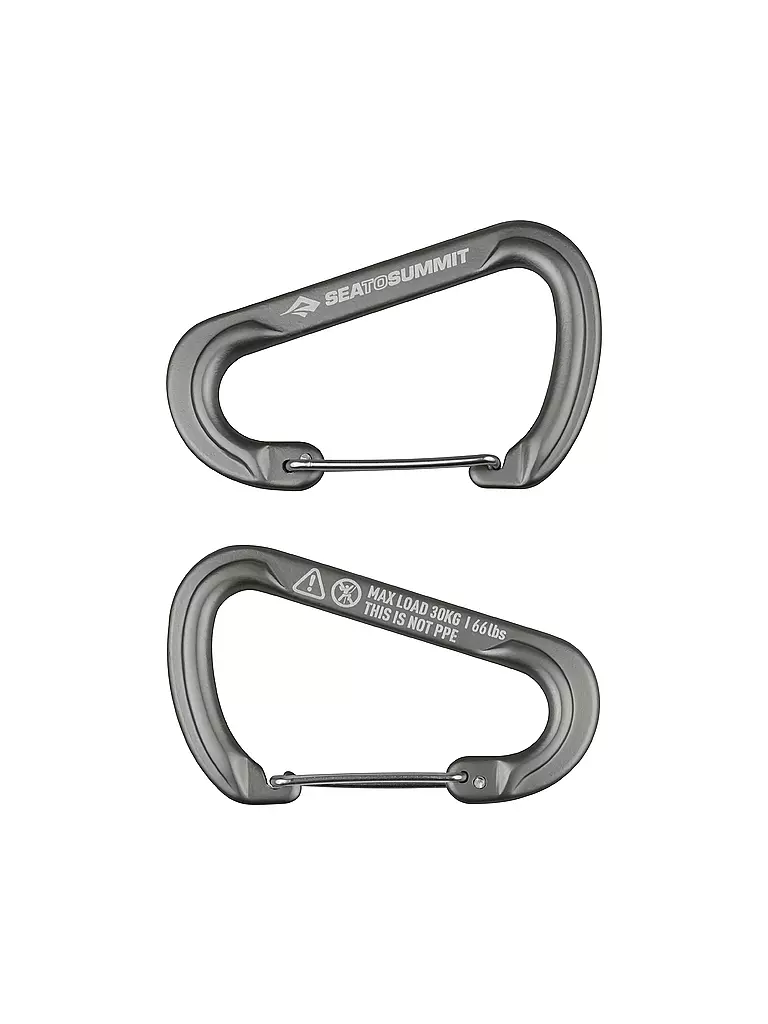 SEA TO SUMMIT | Mosquetón multifunción grande, juego de 2 |