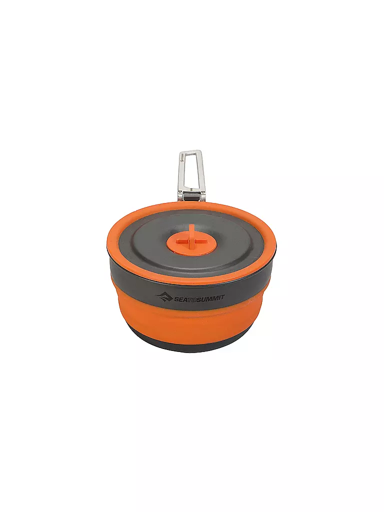 SEA TO SUMMIT | Olla de camping Frontier UL Collapsible Pot 1L | Naranja