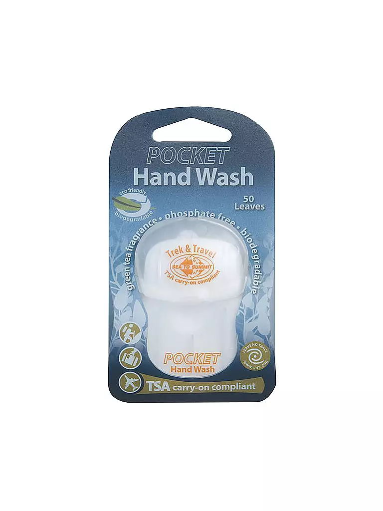 SEA TO SUMMIT | Trek & Travel Pocket Hand Wash 50 hojas | Sin color