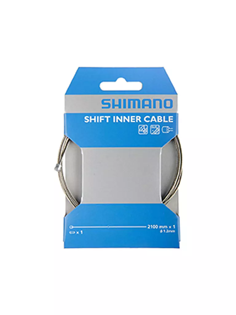 SHIMANO SB | Cable de cambio EVP 1,2 x 2100 mm | Plata