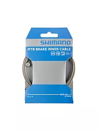 SHIMANO SB | Cable de freno MTB 1,6 mm x 2050 mm | Plata