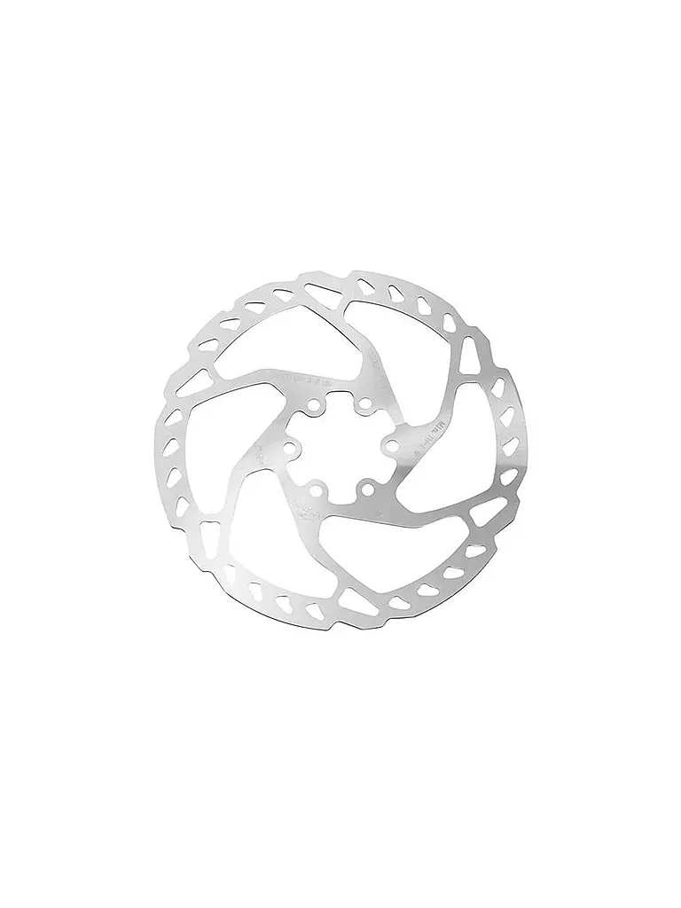 SHIMANO | Disco de freno de bicicleta SLX RT66 203mm 6L | Plata