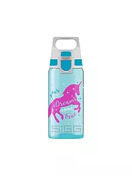 SIGG | Botella de agua para niños Viva One Unicorn 500ml | Turquesa