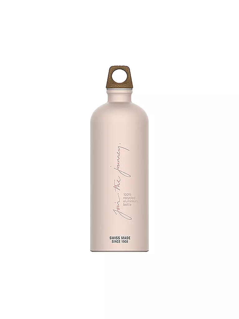 SIGG | Botella de agua Traveller MyPlanet Journey Plain 1L | Rosa