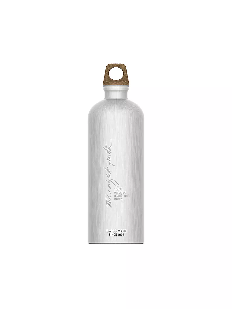 SIGG | Botella de agua Traveller MyPlanet Lighter Plain 1L | Blanco
