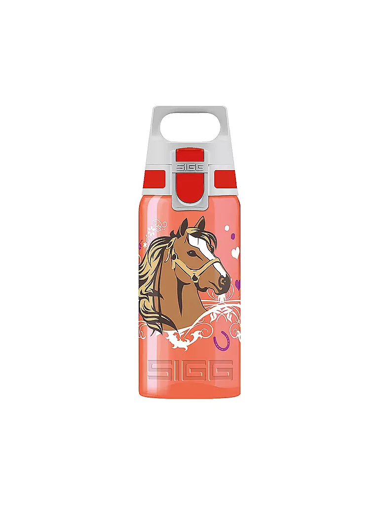 SIGG | Botella infantil Viva One Horses 500ml | Rojo