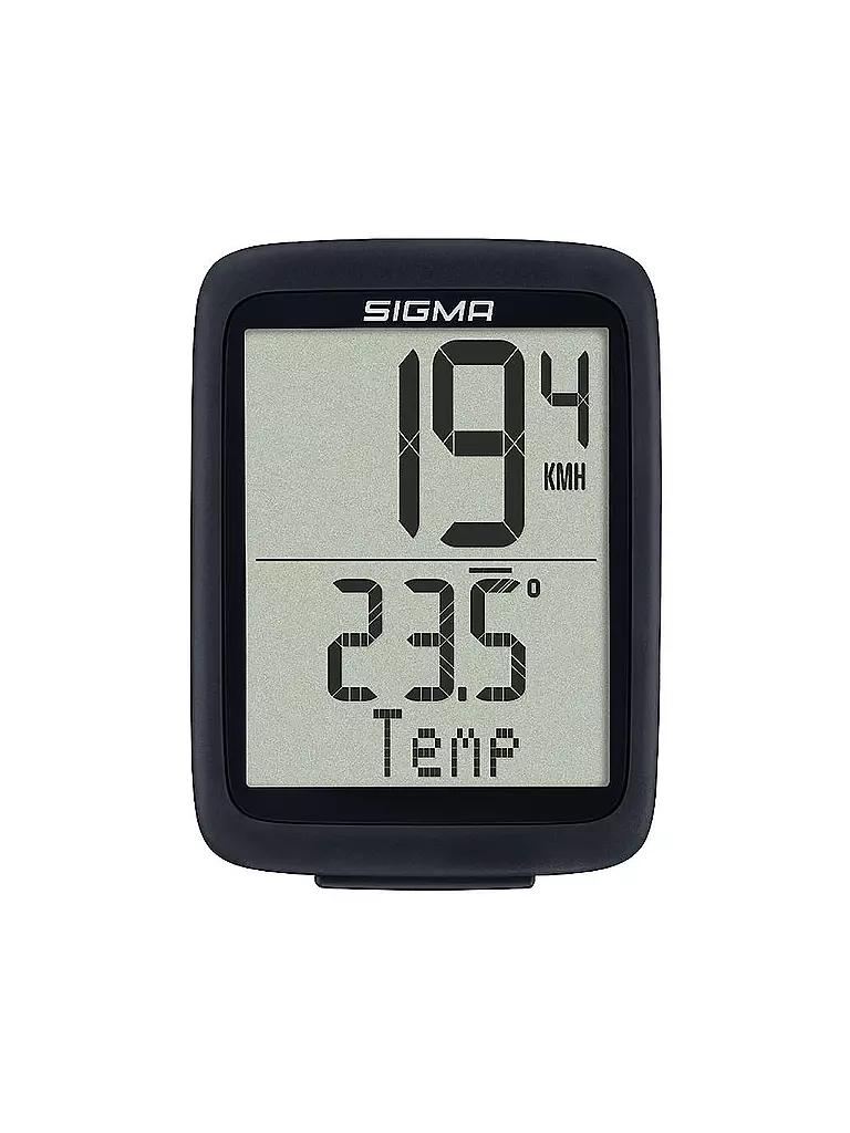SIGMA | Ciclocomputador BC 10.0 WL ATS | Negro