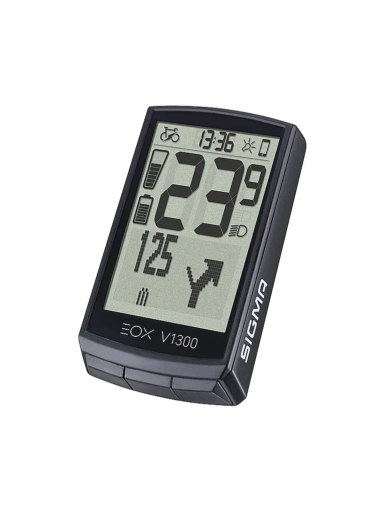 SIGMA | E-Bike Computer EOX VIEW 1300 | Negro