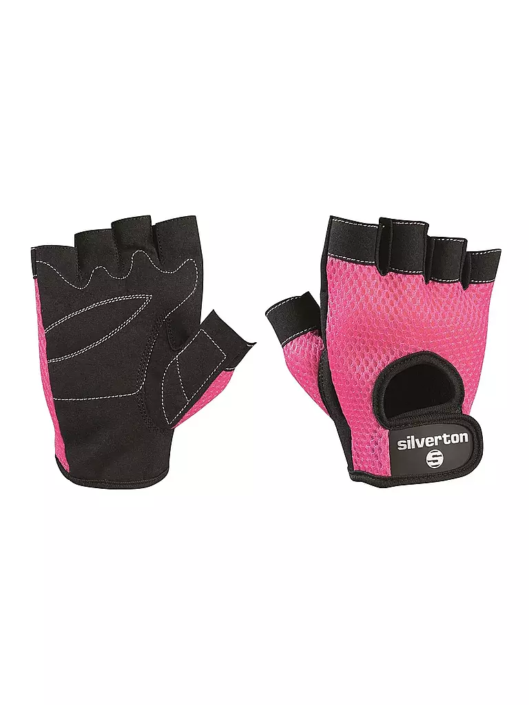 SILVERTON | Guantes de fitness para mujer Pink Lady | Fucsia