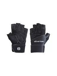SILVERTON | Guantes de fitness Power Plus | Negro