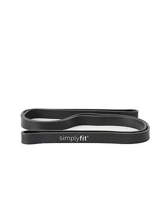 SIMPLY FIT | Banda de entrenamiento Power Band negra mediana