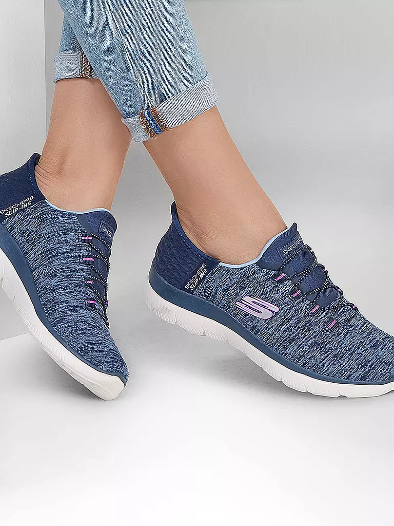 SKECHERS | Damen Fitnessschuhe Slip-ins: Summits  | Azul