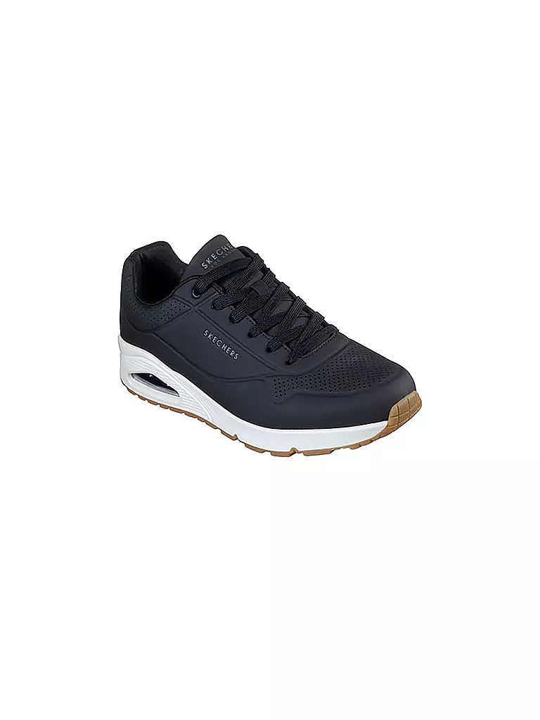 SKECHERS | Zapatillas casual de hombre Uno Stand On Air | Negro