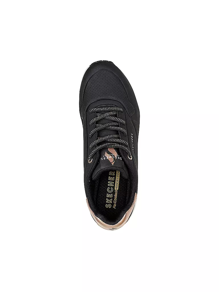 SKECHERS | Zapatillas casual de mujer Uno Shimmer Away | Negro