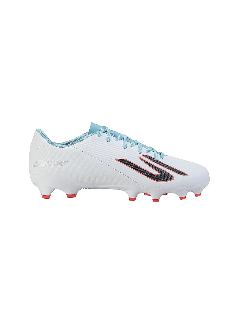 SKECHERS | Zapatos de fútbol para hombre SKX_2 Academy FG con tacos | Blanco